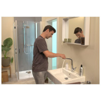 Смеситель для раковины HANSGROHE 31087000 Metris, поворотный излив 00000008161