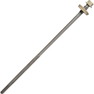 Саморез для сэндвич-панелей HARDWEX ТМ HWX16-P20-6.3/5.5x190 мм, св.№6, RUSPERT, RAL 1015, 50 шт. 5190002408753