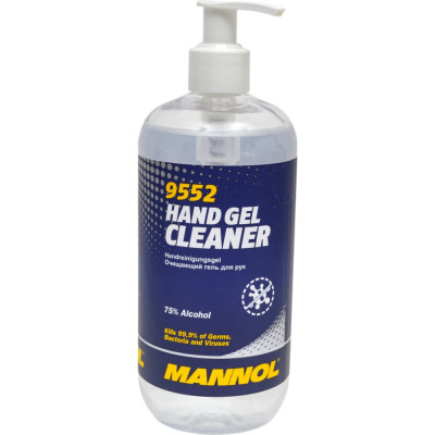 Гель для очистки рук MANNOL HAND GEL CLEANER 480 мл 9552