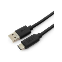 Кабель Cablexpert USB, USB2.0 AM/ USB Type-C, 1м, пакет CCP-USB2-AMCM-1M