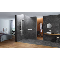 Термостатический смеситель для душа HANSGROHE HG RainSelect внешняя часть 15380000 00000071024