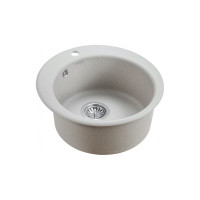 Гранитная мойка Paulmark GELEGEN 50 серый, D475 мм PM404800-GR