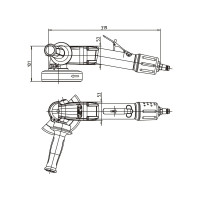 Угловая шлифовальная машинка DEPRAG GA812-100BX 6060545A