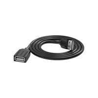 Кабель-удлинитель Vention USB 2.0 AM/AF - 0,5м Black Edition VAS-A44-B050