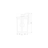 Садово-парковый светильник Elektrostandard Lame D кофе GL 1006D a047202