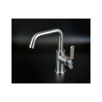 Смеситель для раковины Bronze de Luxe 1760's матовый хром 1178CC