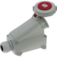Настенная розетка INPIN 63A/400V/3P+E/IP67 CA132