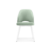 Стул Woodville Стул на металлокаркасе Брейния velutto 14, белый 500003