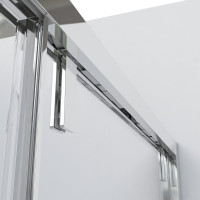 Душевая дверь VINCEA Lugano 1200, хром, стекло прозрачное VDS-1L120CL-1