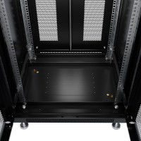 Телекоммуникационный напольный шкаф Cabeus 19" 47U цвет черный ND-05C-47U60/120-BK