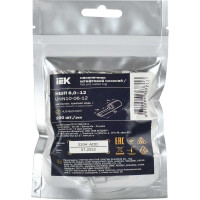 Штифтовой плоский наконечник IEK НШП 6,0–12 без изоляции UNN10-06-12