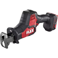 Мощная аккумуляторная возвратно-поступательная пила с большим ходом FLEX rs 25 18.0 ec c 530372