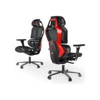Компьютерное кресло для геймеров EUREKA TYPHON, красный ERK-GC05-R