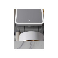 Зеркало-шкаф SANTREK HOME с LED подсветкой левое "ХЕЛЕНА" 500x800мм 319284