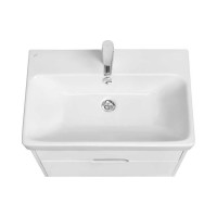Тумба AQUATON Оливия 70 Белый матовый (БЕЗ УМЫВАЛЬНИКА "Адриана-70") 00082659 1A254301OL010