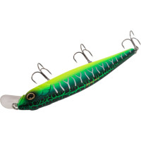 Воблер Strike Pro Jer-O Minnow 130 цвет: A223S-RP Pearl Mat Tiger EG-039SP#A223S-RP