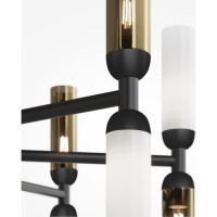 Подвесной светильник MAYTONI memory 16хg9x28w металл черный MOD177PL-16G