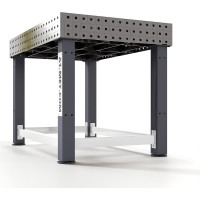 Сварочный стол GREENBERG 1200x800, серый СВСТ_120Х80_7024