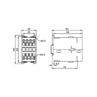 Контактор четырехполюсный BENEDICT KG3-18A01 24 PN38909