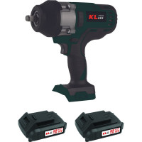 Профессиональный бесщеточный гайковерт аккумуляторный KLPRO KLSS18BHX-20 18 v / 2.0 ah li-ion 13996