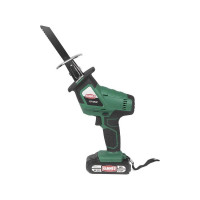 Аккумуляторная сабельная пила Hammer LZK18DC 18 В, 2x2 Ач, LiION 0-2500 ход/мин, в кейсе 827255