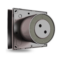 Вентилятор Zernberg Izumrud 125 gloss black 10417901