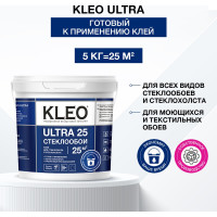 Клей готовый для стеклообоев КLEO ULTRA 5 кг 191 ULTRA 5 кг