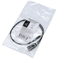 Аудио кабель Cablexpert Jack 3.5 4pin(M)/2х Jack 3.5(F), науш.и микроф, 0.2м, черн, кор CCAB-02-35MYHM-0.2MB