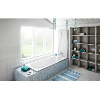 Ванна BLB UNIVERSAL HG стальная, 150x70 см, белая, 3,5 мм, без отверстия для ручек B50H 00021370