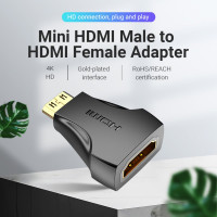 Адаптер-переходник VENTION HDMI 19F/mini HDMI 19M AISB0