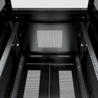 Телекоммуникационный напольный шкаф Cabeus 19" 47U цвет черный ND-05C-47U60/120-BK