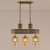 Подвесная люстра Citilux Эмир Бронза CL467233