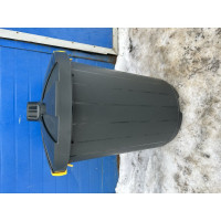 Бак Еврогрядка с крышкой 105л (антрацит) Box-105-antracit