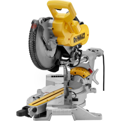 DEWALT Торцовочная пила 1675 Вт, 4000 об/мин, диск 250x30 мм, наклон 49, уго DWS727-QS