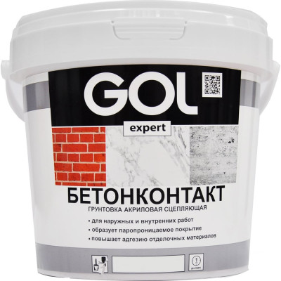 Palizh GOL БЕТОНКОНТАКТ сцепляющий expert 346, ПЭТ 7 кг 11605745