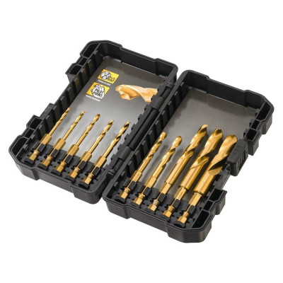 Dewalt Сверло 10pcs Impact TITANIUM Drill Bit Set DT50050-QZ