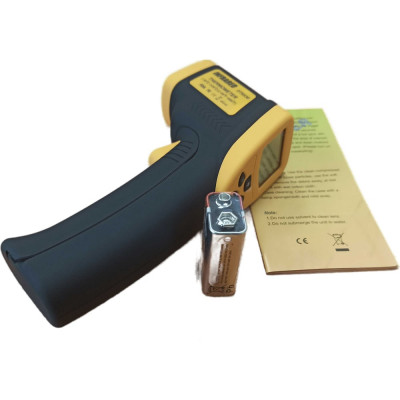 Портативный пирометр Time Group Inc с лазерным наведением, диапазон измерения -20 - +350 оС TI130