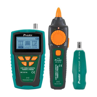 ProsKit MT-7071N Pro'sKit Тестер кабельный с ЖК-дисплеем и пробником(NEW) C00040269