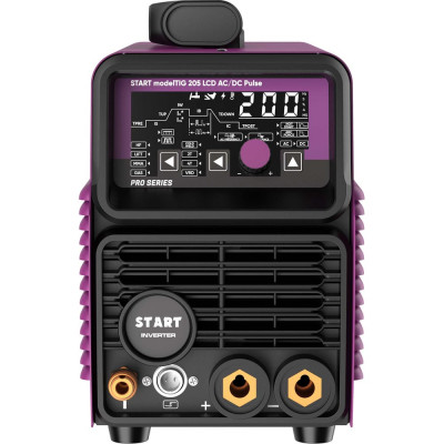 Start Modeltig 205 lcd ac/dc tig pulse установка аргонодуговой сварки 3W205APL