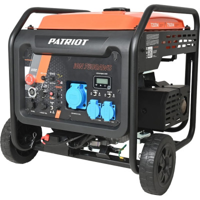 Инверторный генератор Patriot iGN 7500AWS 472102375