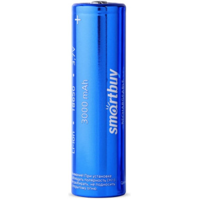 Smartbuy Аккумулятор LI18650-3000 mAh (50/400) () SBBR-18650-1S3000
