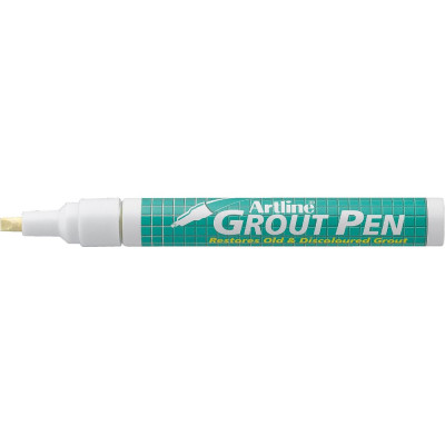 Artline маркер краска для плиточных швов Grout Pen 2-4 мм кремовый EK419-443