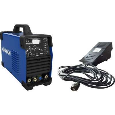 Brima Инверторная установка tig-203p ac/dc digital 220в /педаль в комплекте/ НП000001364
