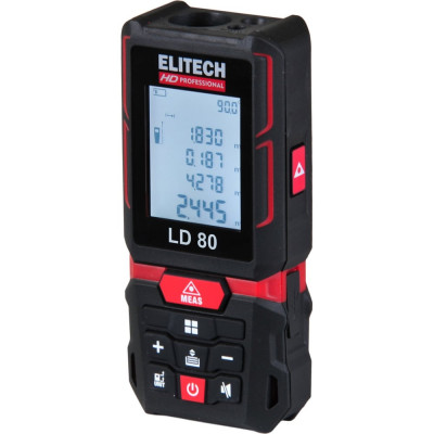 Elitech Дальномер hd ld 80 204770