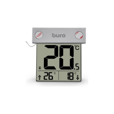Термометр BURO P-6041 серебристый 1033956