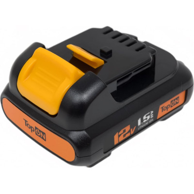 TopOn Аккумулятор для dewalt dcd 12v 1.5ah (li-ion) pn: dcb127 TOP-PTGD-DEW-12-1.5
