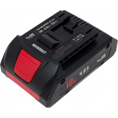 TopOn Аккумулятор для bosch procore. 18v 4.0ah (li-ion) TOP-BOSPRO-18.4.0