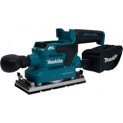 Makita ВШМ,LXT,BL,18В,XPT,AWS, 93x228мм,4000-12000об\м,ампл-2.0мм,1.5кг,кор,п\сборник,зажим,WUT01, без аккум и з/у. DBO381ZU