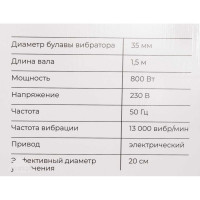 Gigant Портативный (ручной) вибратор PV-800