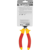 Длинногубцы изогнутые Insulated 160мм MATRIX PROFESSIONAL 17472